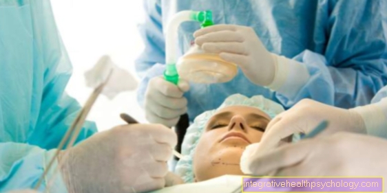 General anesthesia for a cold