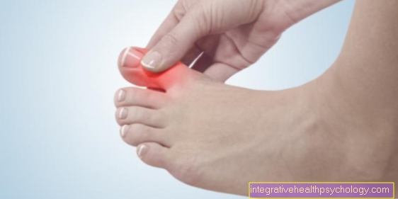 Pain in the toe