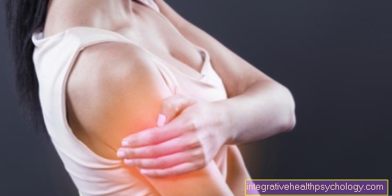 Pain in the back of the upper arm
