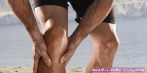 Pain in the calf and the hollow of the knee