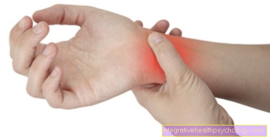 Therapy of a carpal tunnel syndrome