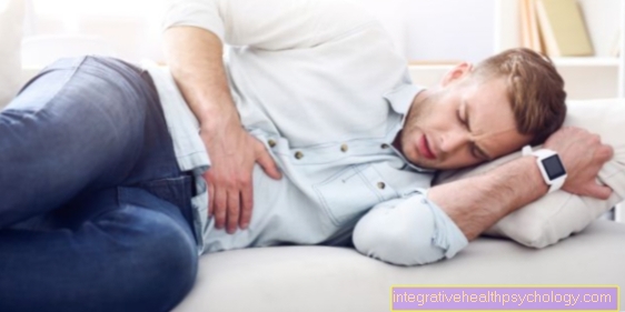 Abdominal pain in men